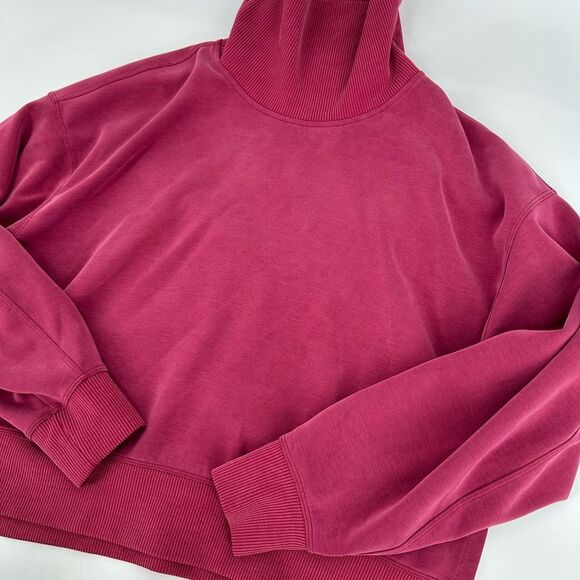Lululemon Softstreme Turtleneck Pullover Pomegranate Size 4 - Picture 4 of 9